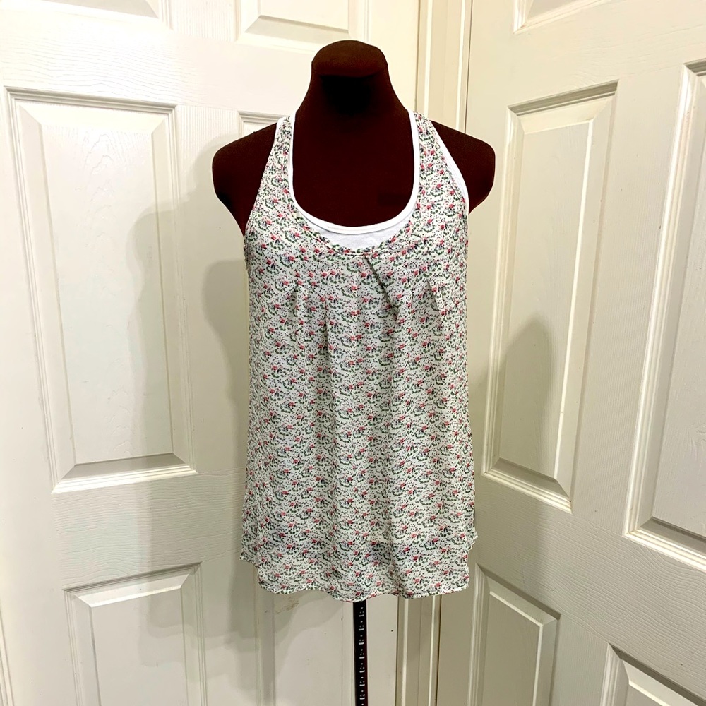 Floral tank top